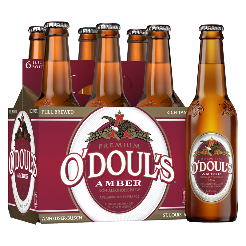 O'Douls Amber Non-Alcoholic 6pk 12oz Btl