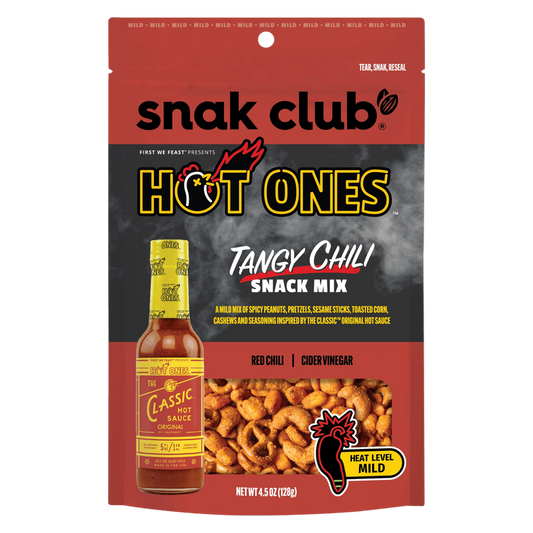 Snak Club Hot Ones Tangy Chili Snack Mix, 4.5oz