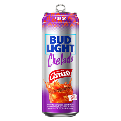 Bud Light Chelada Fuego (25 OZ CAN)