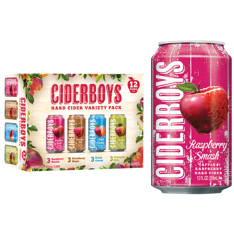 Ciderboys Variety Pack 12pk 12oz