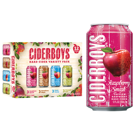 Ciderboys Variety Pack 12pk 12oz