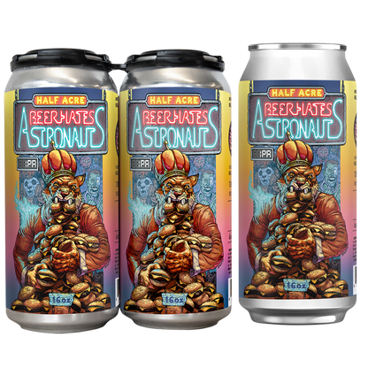 Half Acre Beer Hates Astronauts IPA 4pk 16oz Can 7.8% ABV