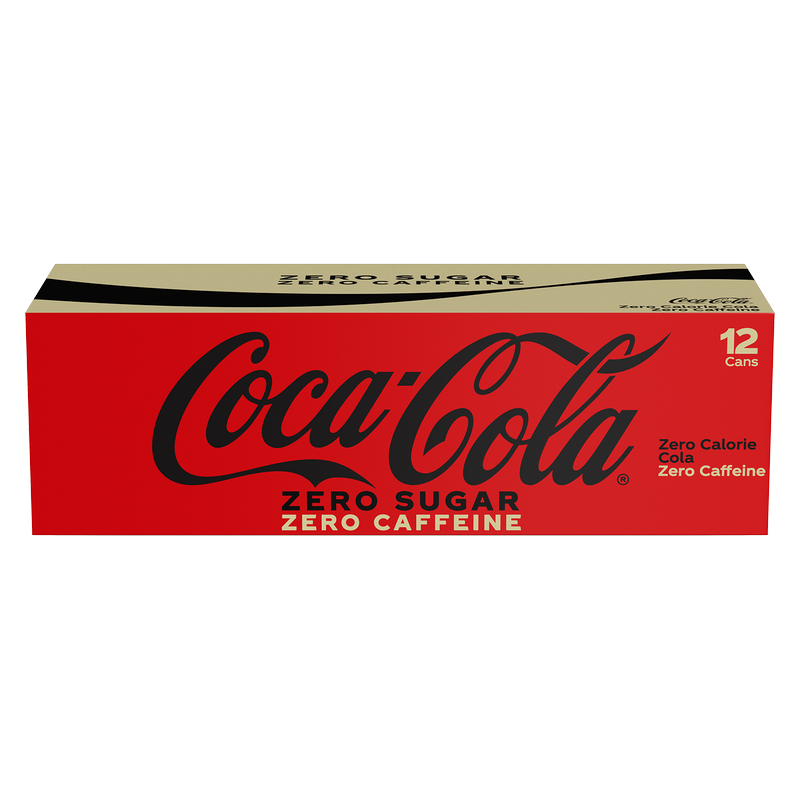 Coca-Cola Zero Sugar Caffeine Free 12pk 12oz Can