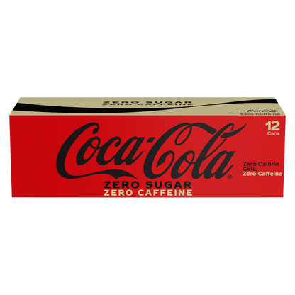 Coca-Cola Zero Sugar Caffeine Free 12pk 12oz Can