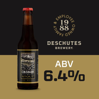 Deschutes Obsidian Stout 6/12oz Bottle