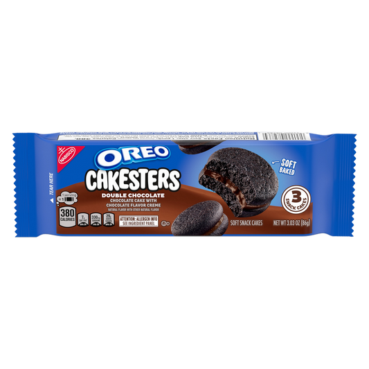 Oreo Cakesters Chocolate, 3.03oz