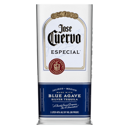 Jose Cuervo Especial Silver Tequila 1L (80 Proof)