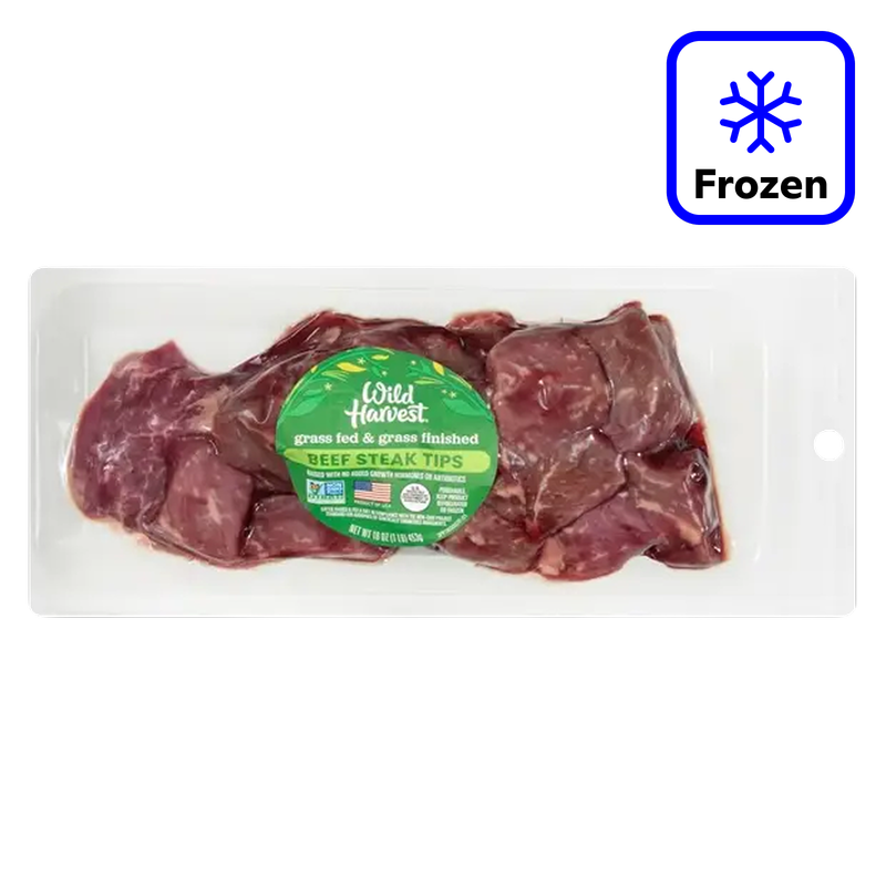 Grass Fed Steak Tips (Frozen)  - 16oz