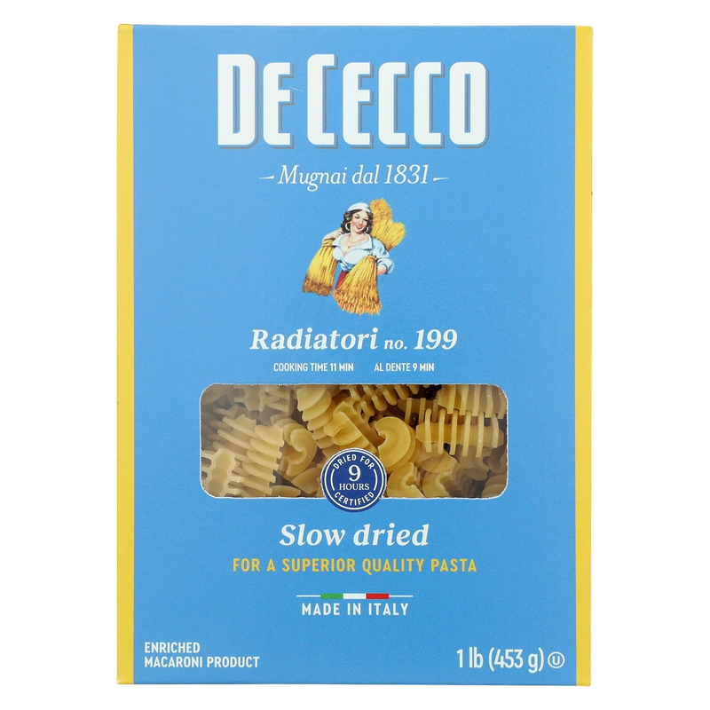 De Cecco Radiatori Pasta 16oz