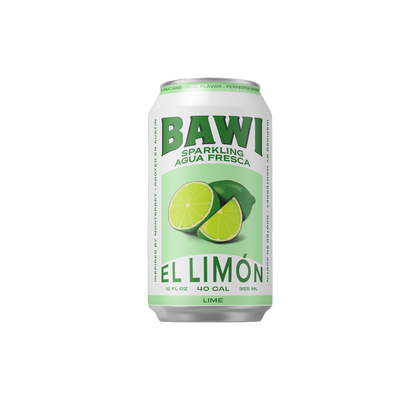 Bawi El Limón Agua Fresca 12oz Can