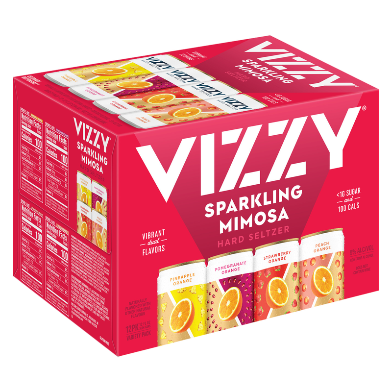 Vizzy Mimosa Hard Seltzer Variety Pack 12pk 12oz Can 5.0% ABV