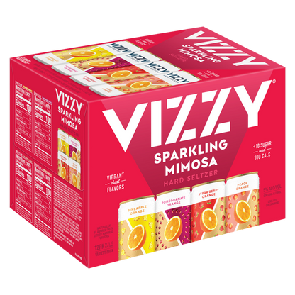 Vizzy Mimosa Hard Seltzer Variety Pack 12pk 12oz Can 5.0% ABV