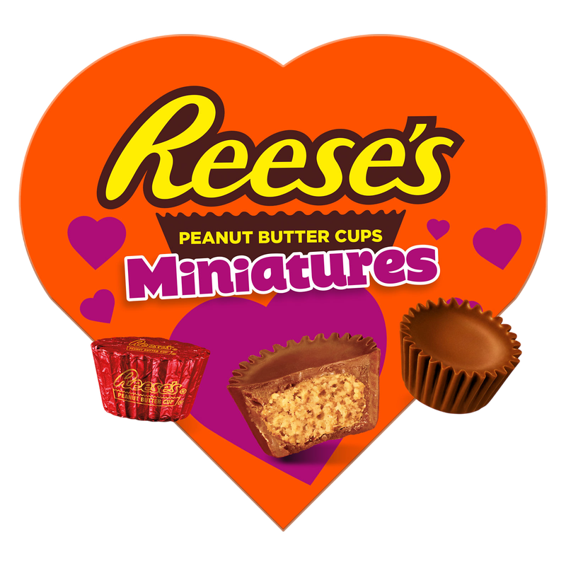 Reese's Miniatures Mini Heart Box, 3.6oz