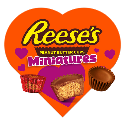 Reese's Miniatures Mini Heart Box, 3.6oz
