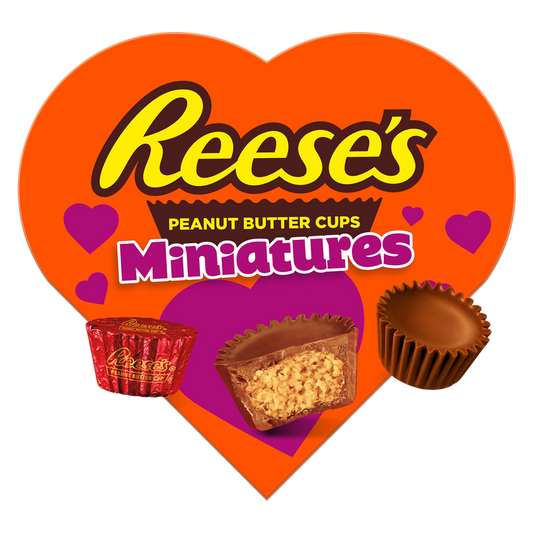 Reese's Miniatures Mini Heart Box, 3.6oz