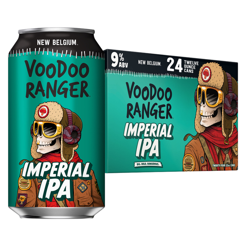 New Belgium Voodoo Imperial IPA 24pk 12oz Can 9% ABV
