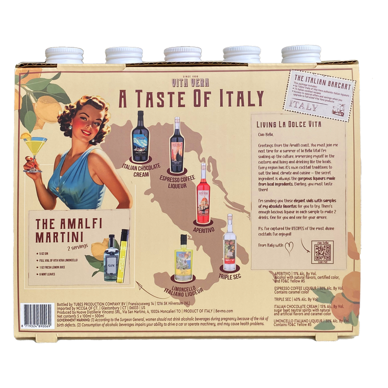 Vita Vera Italian Barcart Variety 5pk 100ml