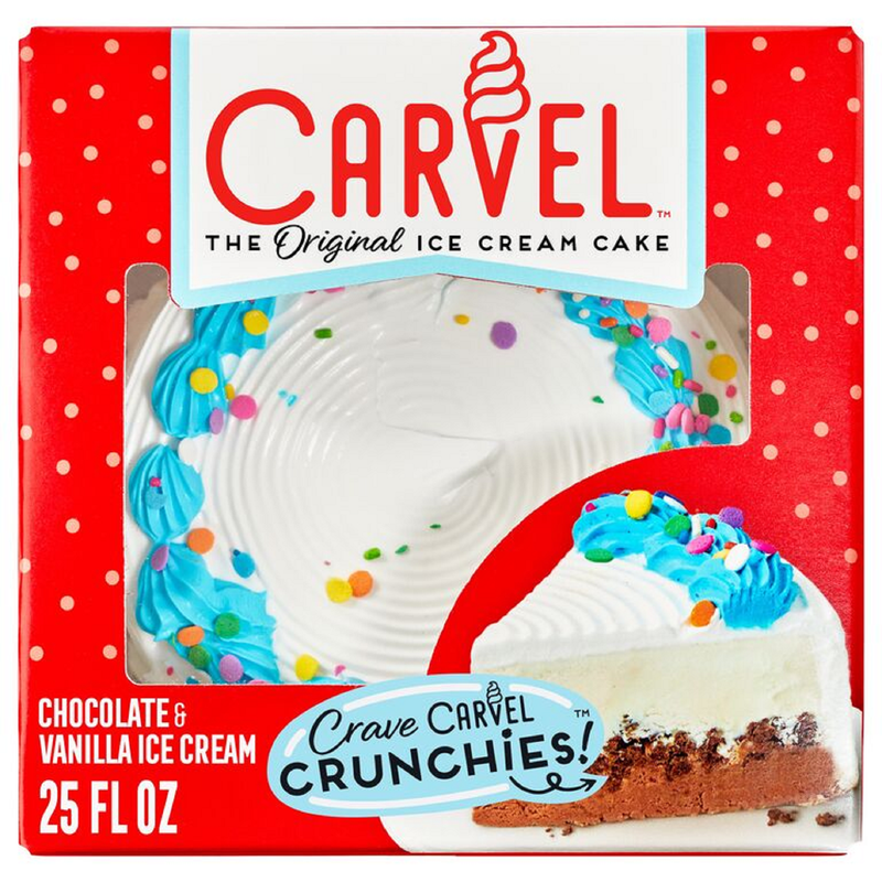 Carvel Ice Cream Cake Chocolate and Vanilla Ice Cream (Serves 5)