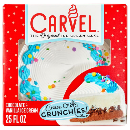 Carvel Ice Cream Cake Chocolate and Vanilla Ice Cream (Serves 5)