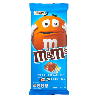 M&M's Crispy Milk Chocolate Bar 3.9oz