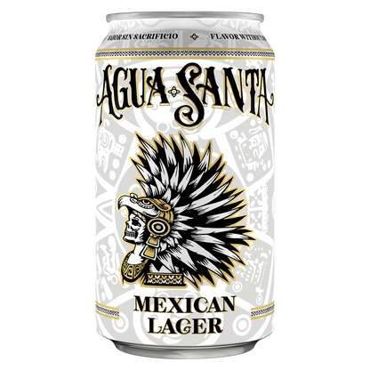 Figueroa Mountain Brewing Co. Agua Santa Mexican Lager 12pk 12oz Cans