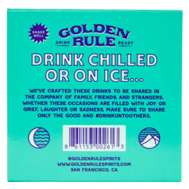 Golden Rule Marg 4pk 100ml Can 27% ABV