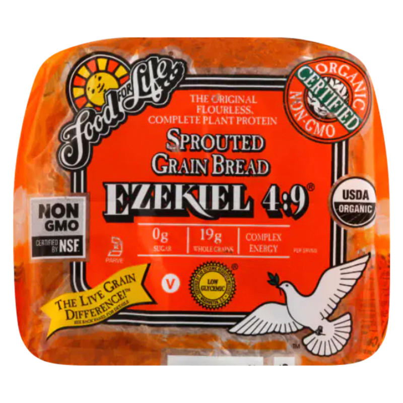 Food For Life Ezekiel 4:9 Organic Frozen Sprouted Grain Bread - 24oz