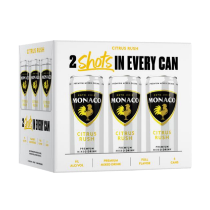 Monaco Citrus Rush 6pk 12oz Can 9% ABV