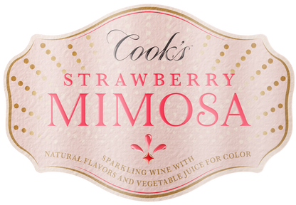 Cooks Sparkling Strawberry Mimosa 750ml Bottle