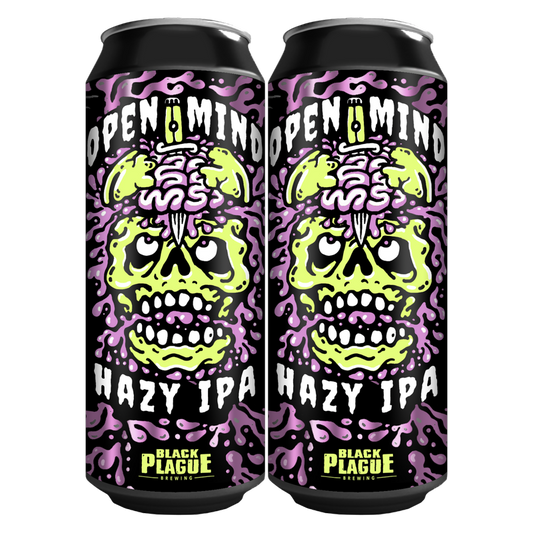Black Plague Brewing Open Mind Hazy IPA 4pk 160oz Can