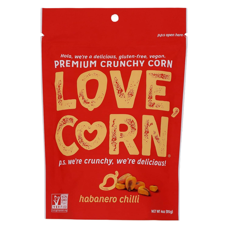 Love Corn Hot & Spicy, 4oz