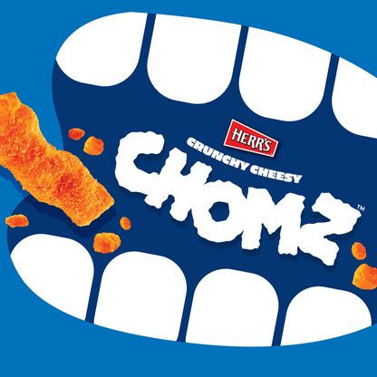 Herr's Honeybuzz Crunchy Cheese CHOMZ, 8 oz