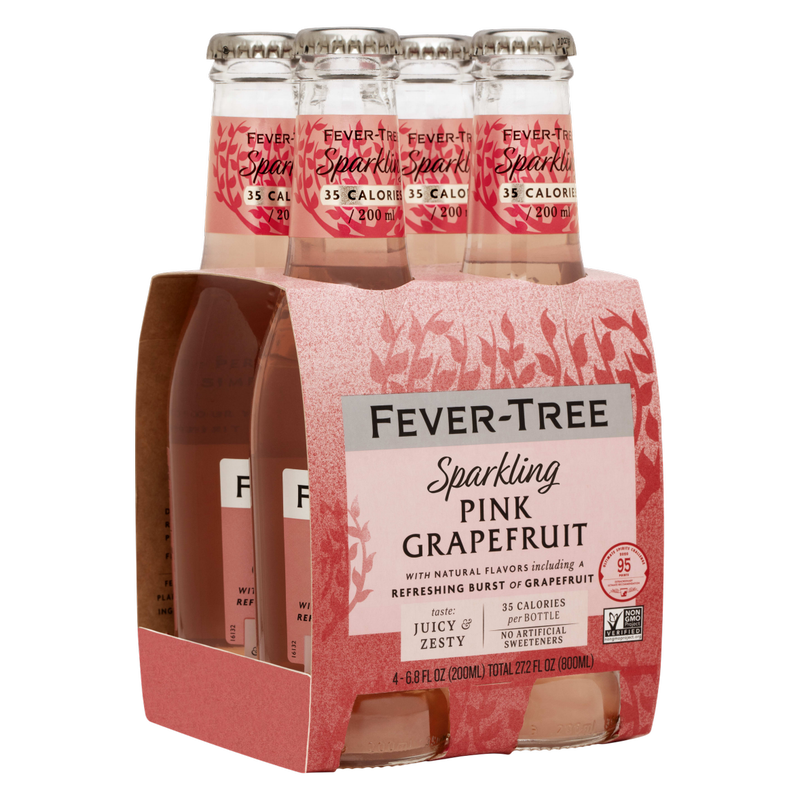 Fever-Tree Pink Grapefruit Soda 4pk 200ml Btl