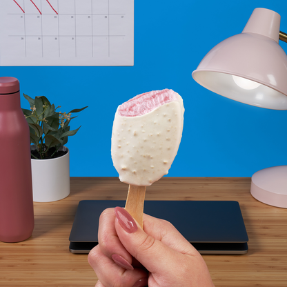 Blue Bunny Mini Bars Strawberry Shortcake, Frozen Dessert, 6 Pack