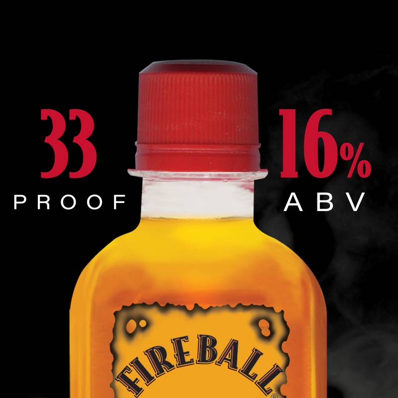 Fireball Hot Cinnamon Blended Whisky 100ml (33 Proof)