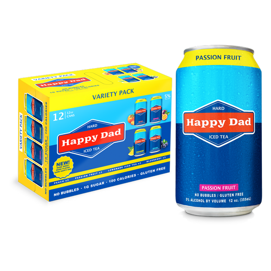 Happy Dad Hard Tea Variety Pack 12pk 12oz Can