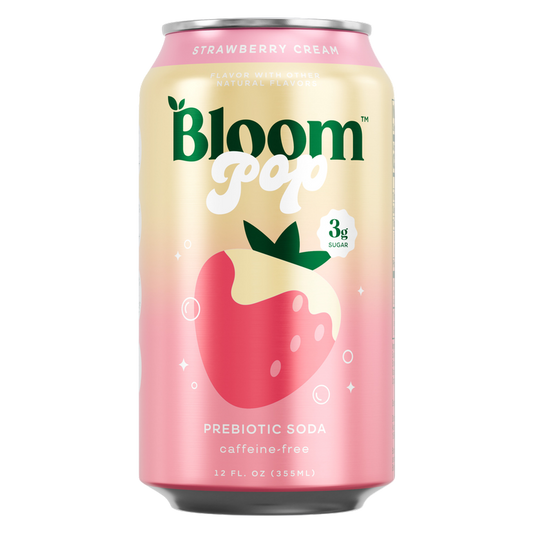 Bloom Pop Strawberry Cream 12oz Can