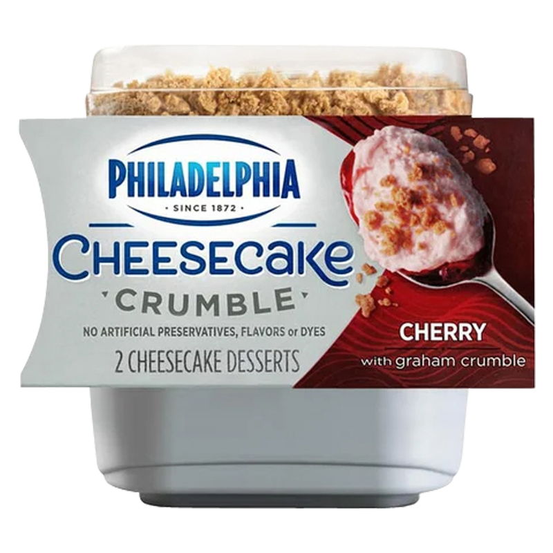 Philadelphia Cherry Cheesecake Crumble - 2ct/6.6oz