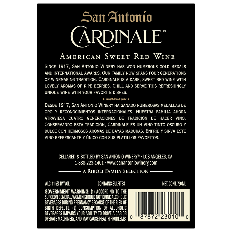 San Antonio Cardinale 750ml