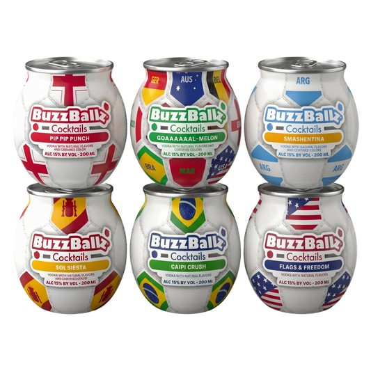 BuzzBallz Around the World Bundle 200ml