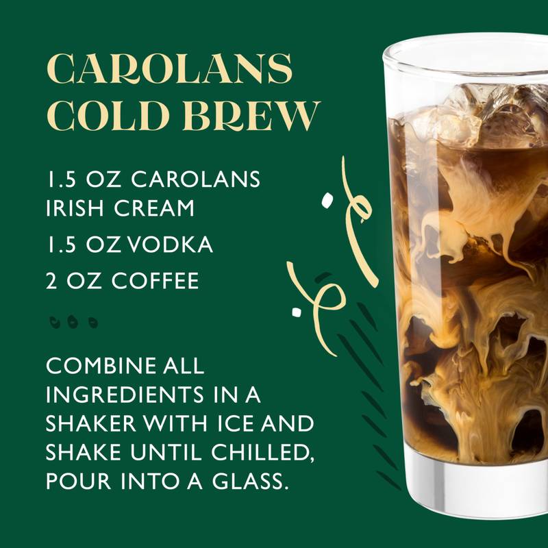 Carolans Irish Cream Liqueur 750ml (34 Proof)