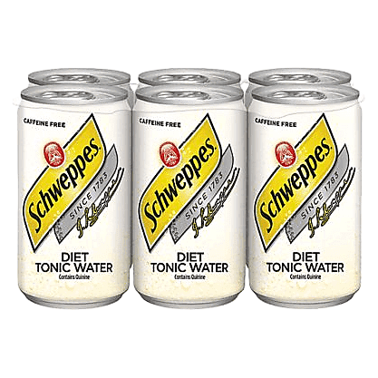 Schweppes Diet Tonic 6pk 7.5oz Mini Can