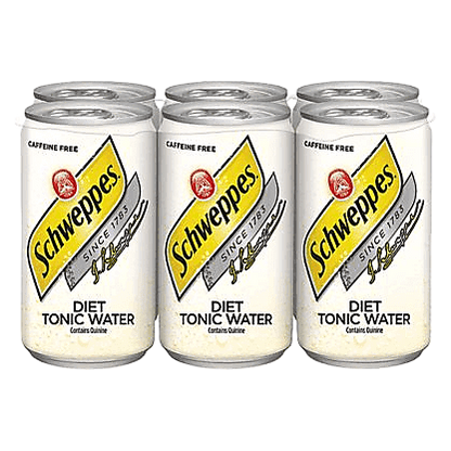 Schweppes Diet Tonic 6pk 7.5oz Mini Can