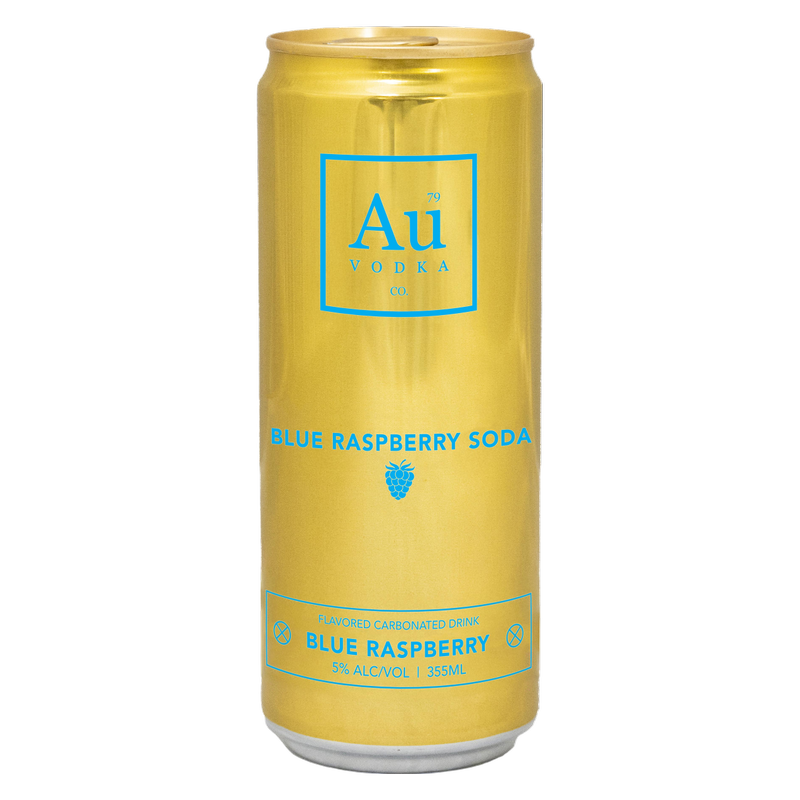 Au Vodka Blue Raspberry RTD 4pk 5% ABV