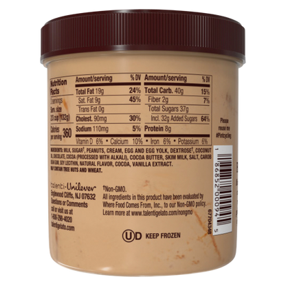 Talenti Gelato Chocolate Peanut Butter Cup 16oz