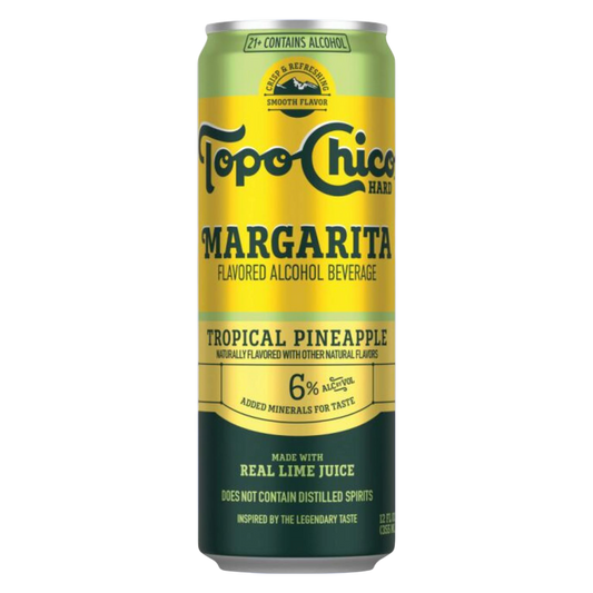 Topo Chico Tropical Pineapple Margarita 12oz Can 5% ABV