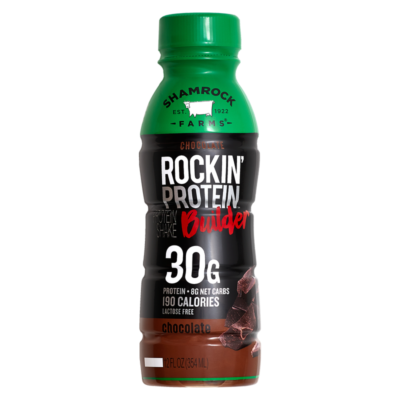 Shamrock Farms Rockin' Protein Builder Chocolate 12oz