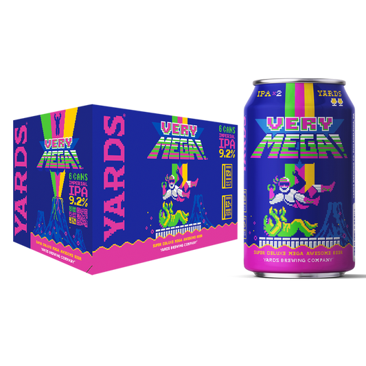 Yards Brewing Company Very Mega IPA 6pk 12oz Can 9.2% ABV