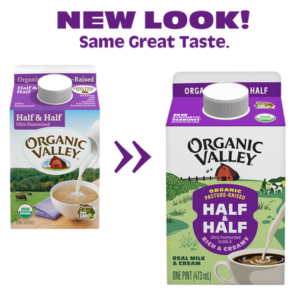 Organic Valley Half & Half 16oz