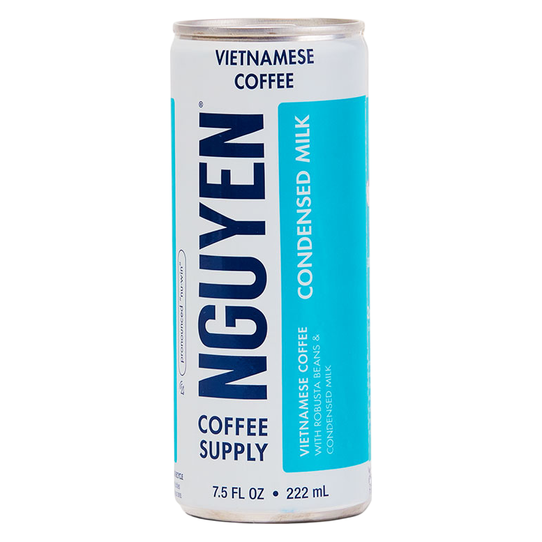 Nguyen Coffee Supply Condensed Milk Vietnamese Coffee Cold Brew 7.5oz Can